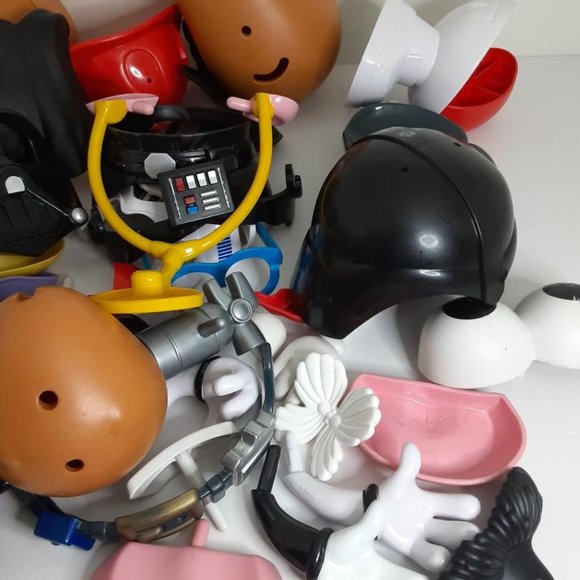 Mr Potato Head - Parts & Pieces - Stormtrooper, Darth Vader ++ - 47 Pieces - Picture 3 of 3